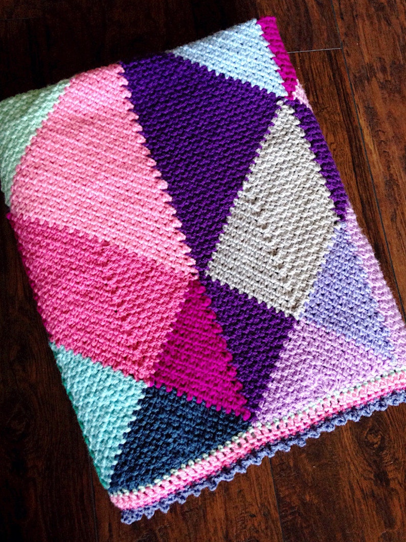 CROCHET BABY BLANKET Pattern/zendoodle Crochet Blanket Etsy