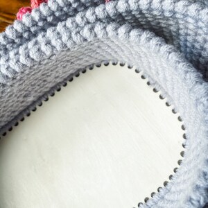 CROCHET NESTING BASKETS patterns/crochet baskets/wedding gift/housewarming/crochet decor/easy crochet pattern image 10