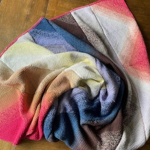 SOUNDWAVES COUVERTURE AU CROCHET Modèles/couverture au crochet pour bébé/couverture au crochet/modèle facile au crochet/modèle de couverture facile