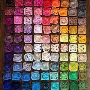 2020 VVCAL FULL PATTERN patterns/crochet baby blanket/wedding gift/crochet blanket/crochet granny square/easy crochet pattern image 5
