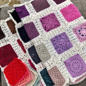 2020 VVCAL FULL PATTERN patterns/crochet baby blanket/wedding gift/crochet blanket/crochet granny square/easy crochet pattern image 6