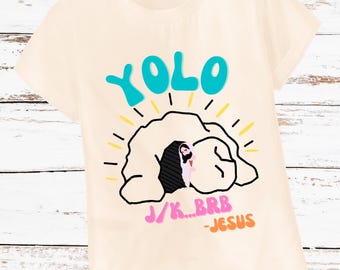 YOLO Easter Tee SVG Download