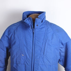 1980&#39;s Era Roffe Brand Women&#39;s Size 14 Modern L Blue Ski Coat Sport Coat