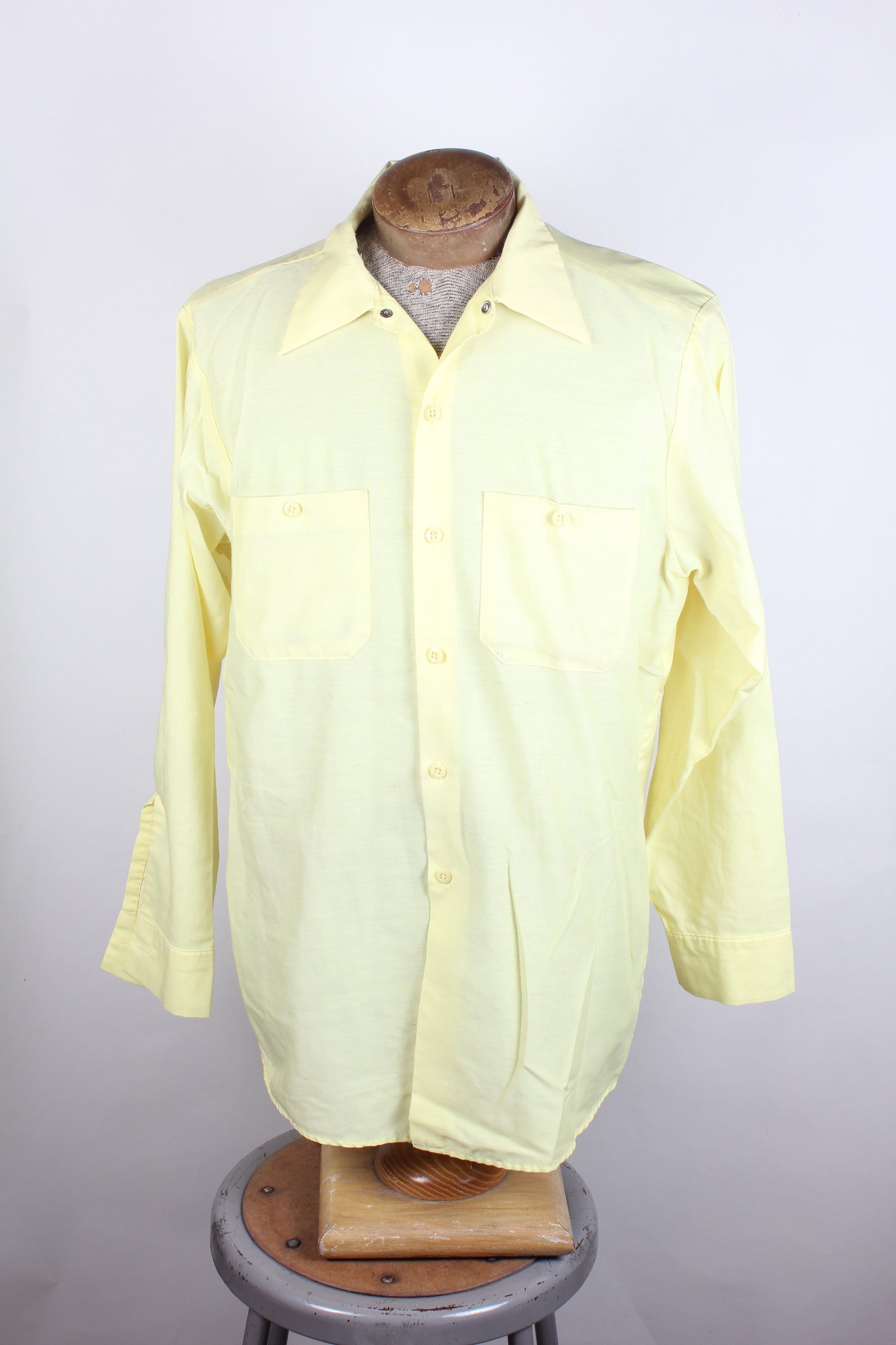 Lot 2 Light Yellow Work Uniform Long 