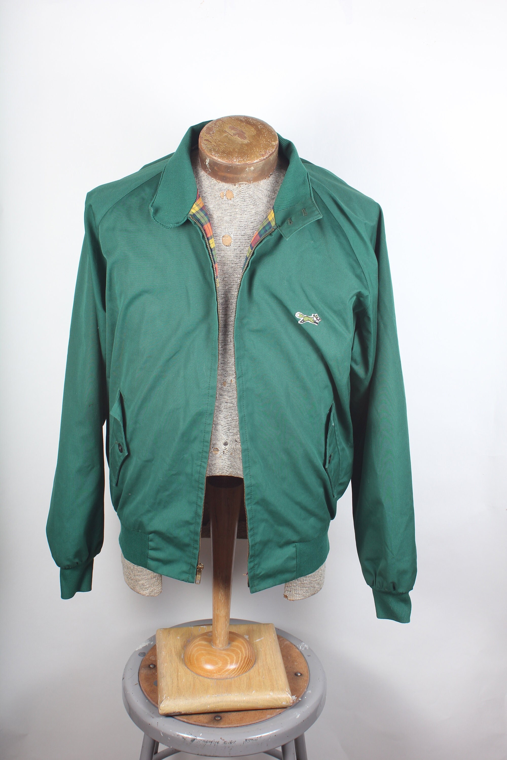 Vintage 1980's Men's JC Penney the Fox Brand Harrington Vintage 1980's Men's JC Penney the Fox Brand Harrington