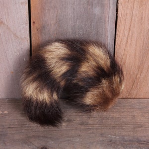 Raccoon Tail Rearview Mirror 