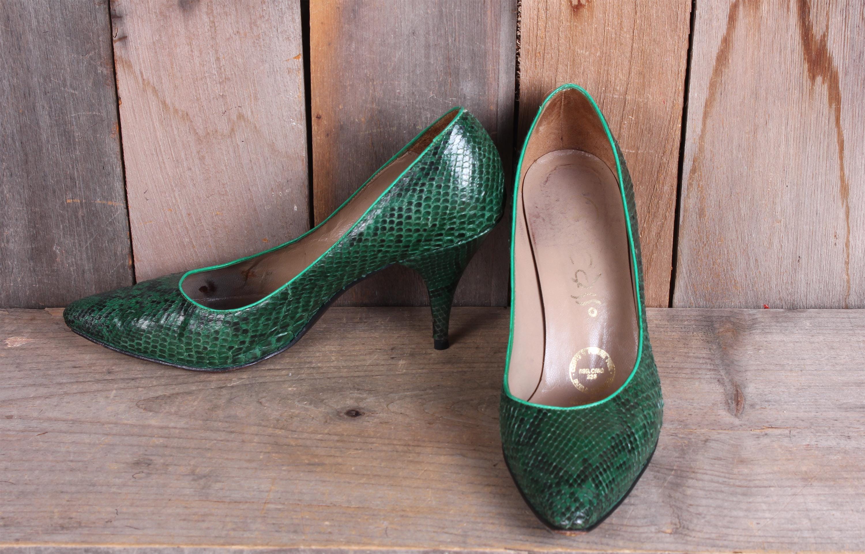 Green Snakeskin Dress - Etsy Green Snakeskin Dress - Etsy