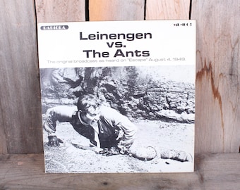 1970 Leinengen and the Ants Sorry Wrong Number Radio Drama Suspense Rare Horror Vinyl Record