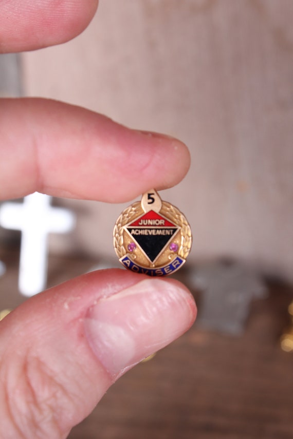 Vintage Lot Pins Masonic Jewelry Tie Tacks Servic… - image 7