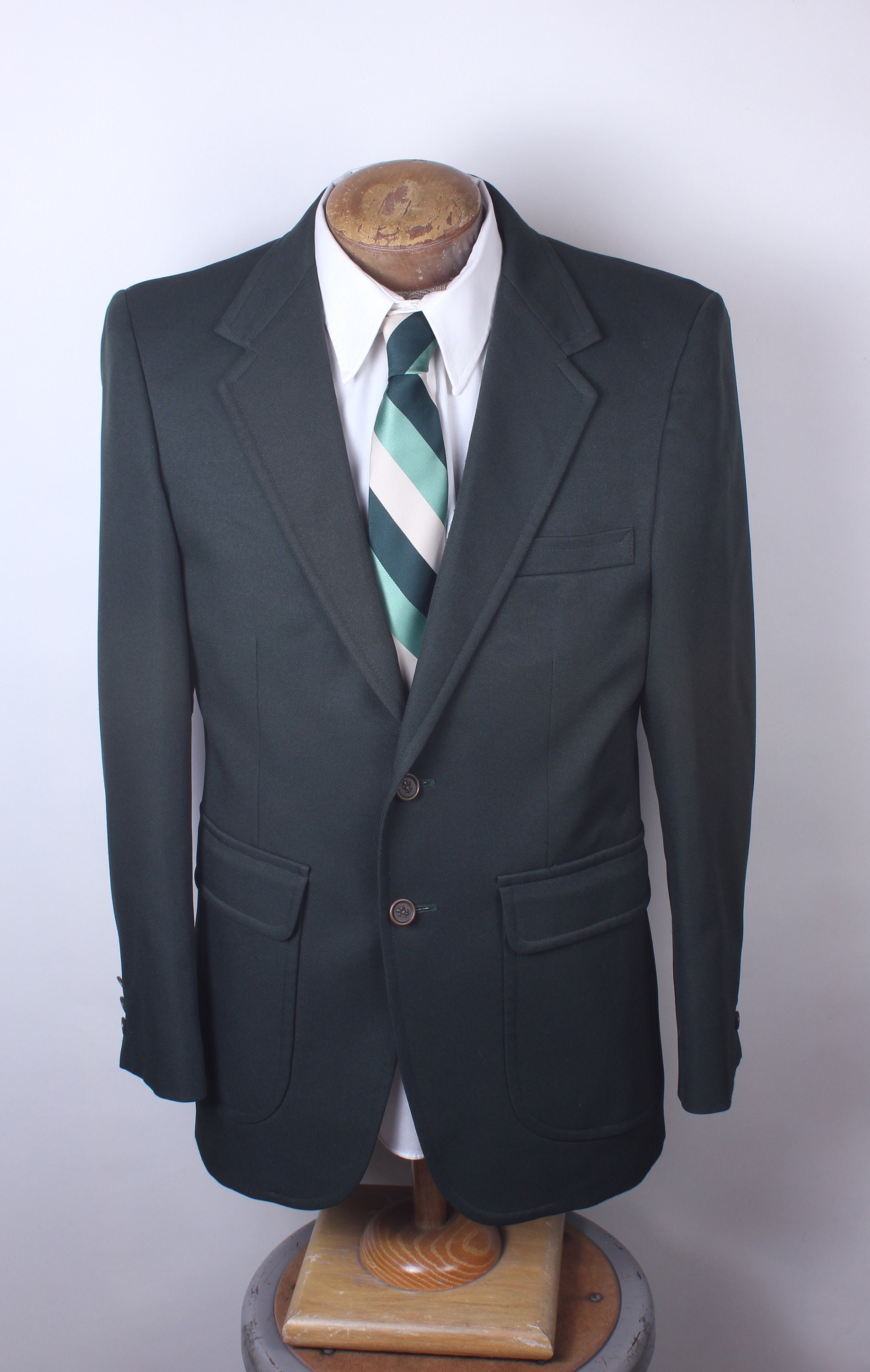 Vintage Dark Forest Green JC Penney 