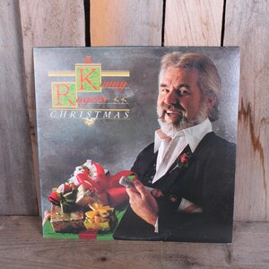 1981 Kenny Roger's Christmas Holiday Record Album LP Country Music