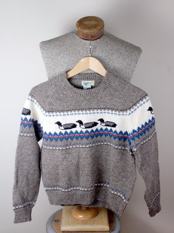 Ll bean loon sweater clearance