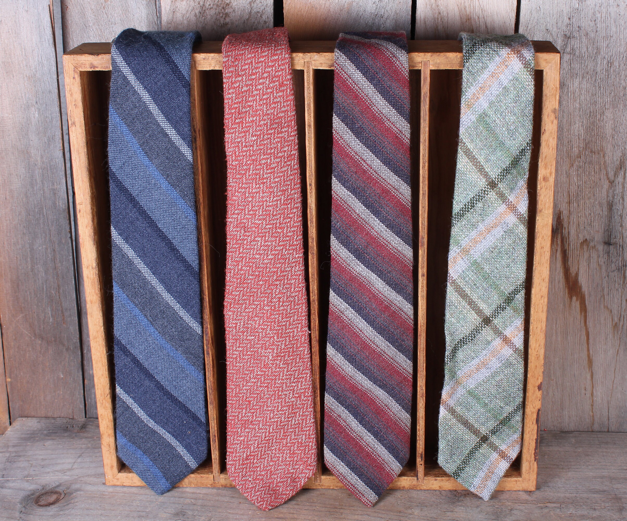 vintage wool ties