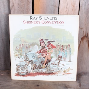 Vintage 1980 Ray Steven&#39;s Shriners Convention Country Comedy Vinyl Record LP