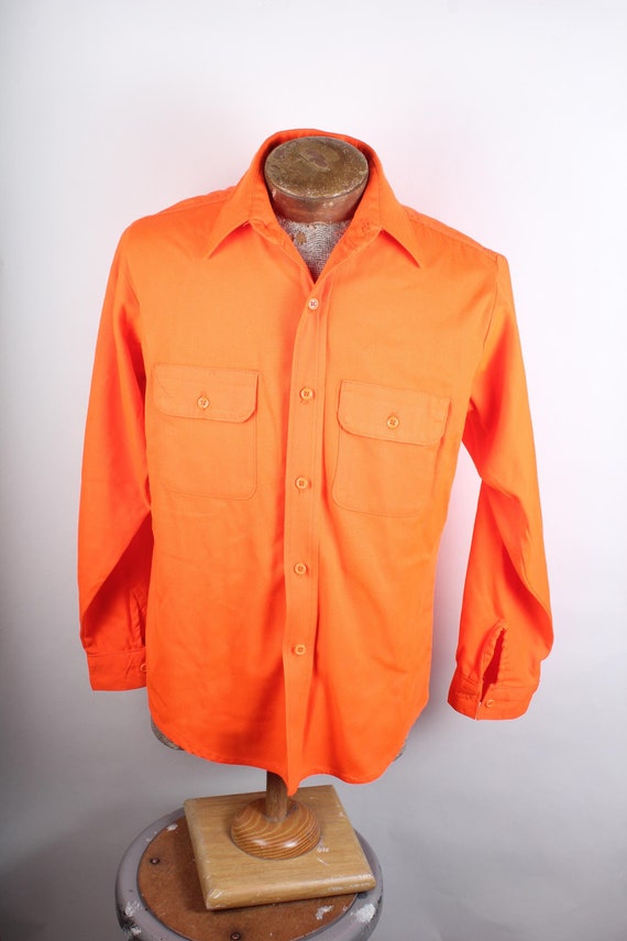 hunter orange dress shirt Bright Orange Dress Shirt