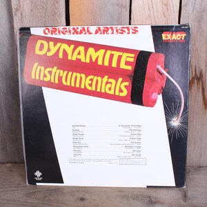 1980 Dynamite Instrumentals Compilation Rock Easy Listening Vinyl Record LP