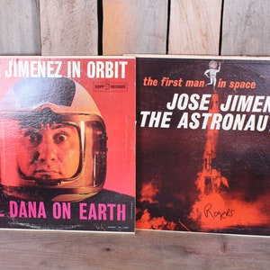 1961 Jose Jimenez The Astronaut 1962 In Orbit  Mid Century Comedy Spoken Word Album
