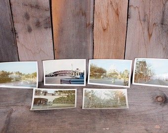 Lot 1960s Disneyland Disney Family Vacation Photos Train Tiki Main Street Magic Kingdom