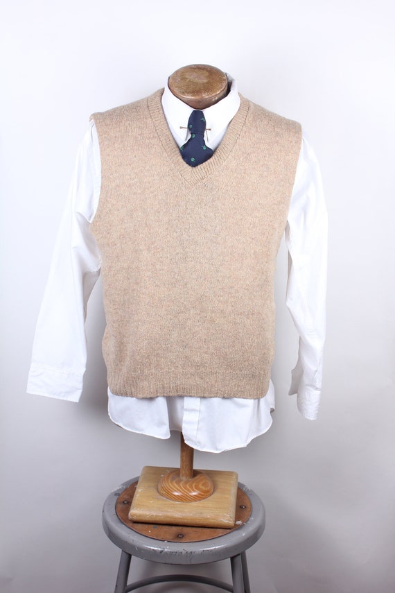 ondanks Vlucht Bekend Vintage Mid Century Puritan Brand Men's Wool Tan Sweater - Etsy