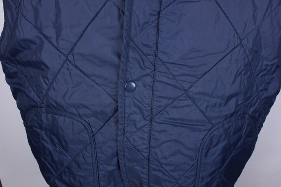 1980's Era Blue Rich's Brand Size XL Navy Quilted… - image 4