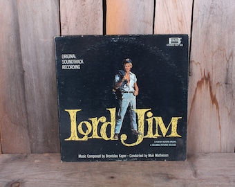 1965 Lord Jim Soundtrack Movie Vinyl Record Album Instrumental