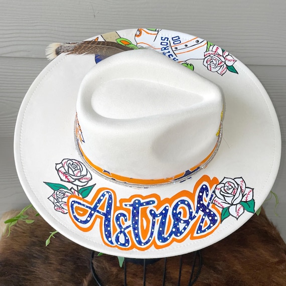Houston Astros Custom Cowboy Hat - Etsy