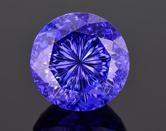 World Class Blue Purple Fantasy Tanzanite Gemstone, 30.36