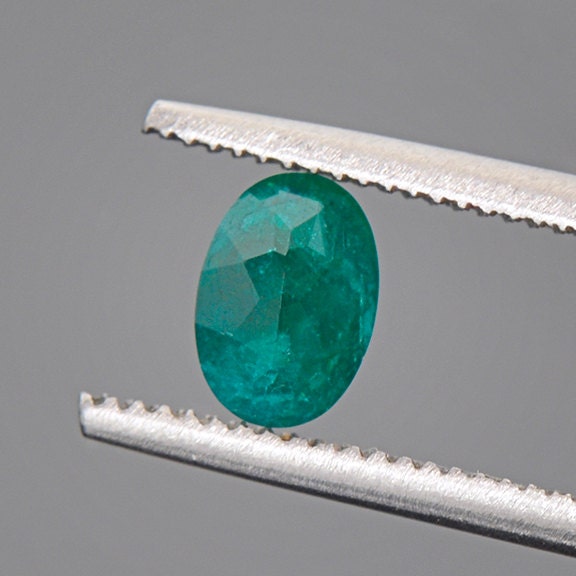 Gemmy Deep Green Dioptase Gemstone from The Congo 0.64 cts.