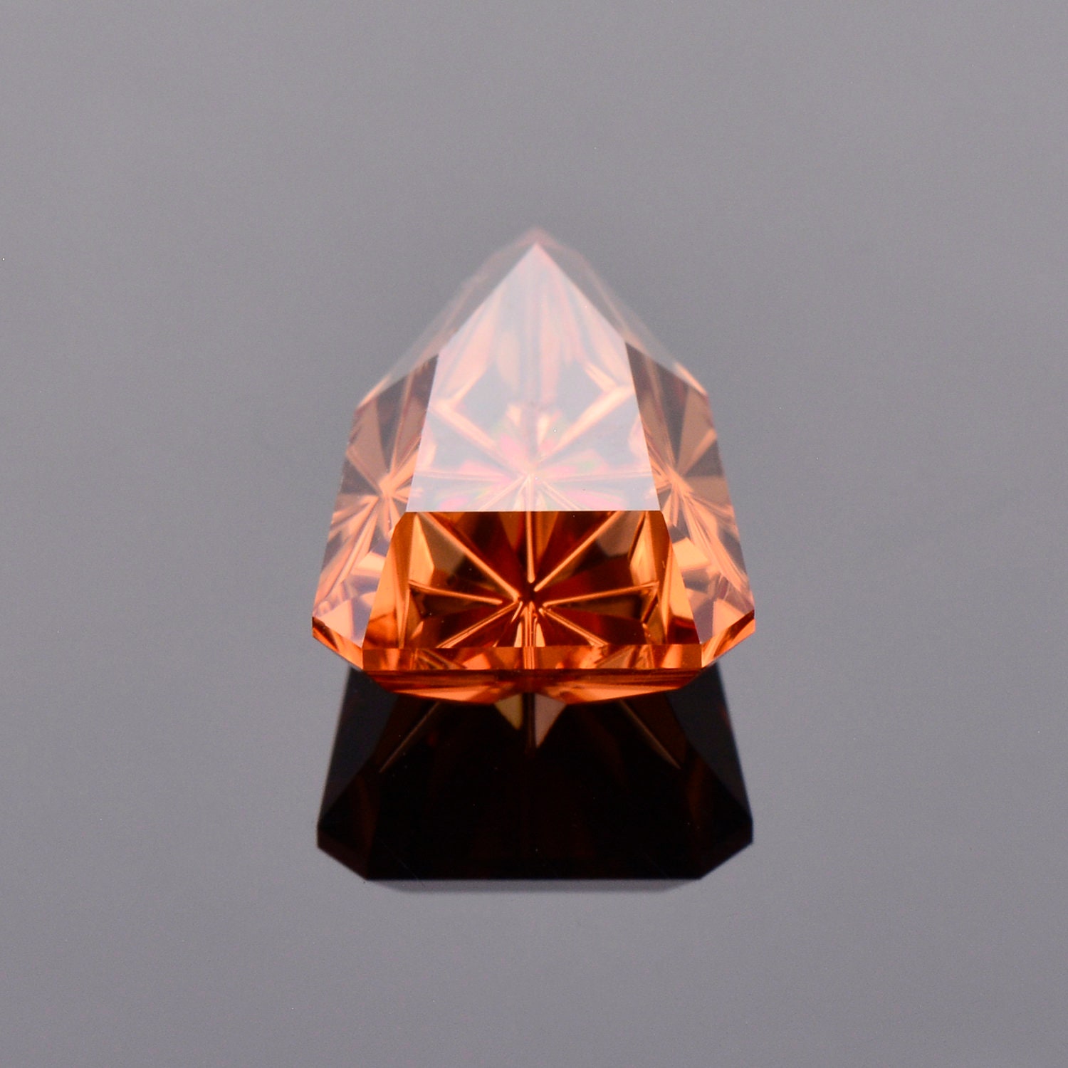 Exquisite Peach Zircon Gemstone from Tanzania, 10.61 cts., 15 x 10 mm