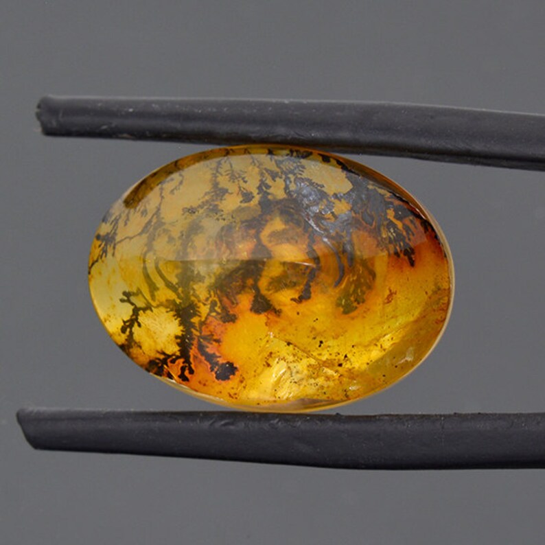 Picturesque Dendritic Quartz Gemstone from Brazil 12.22 cts