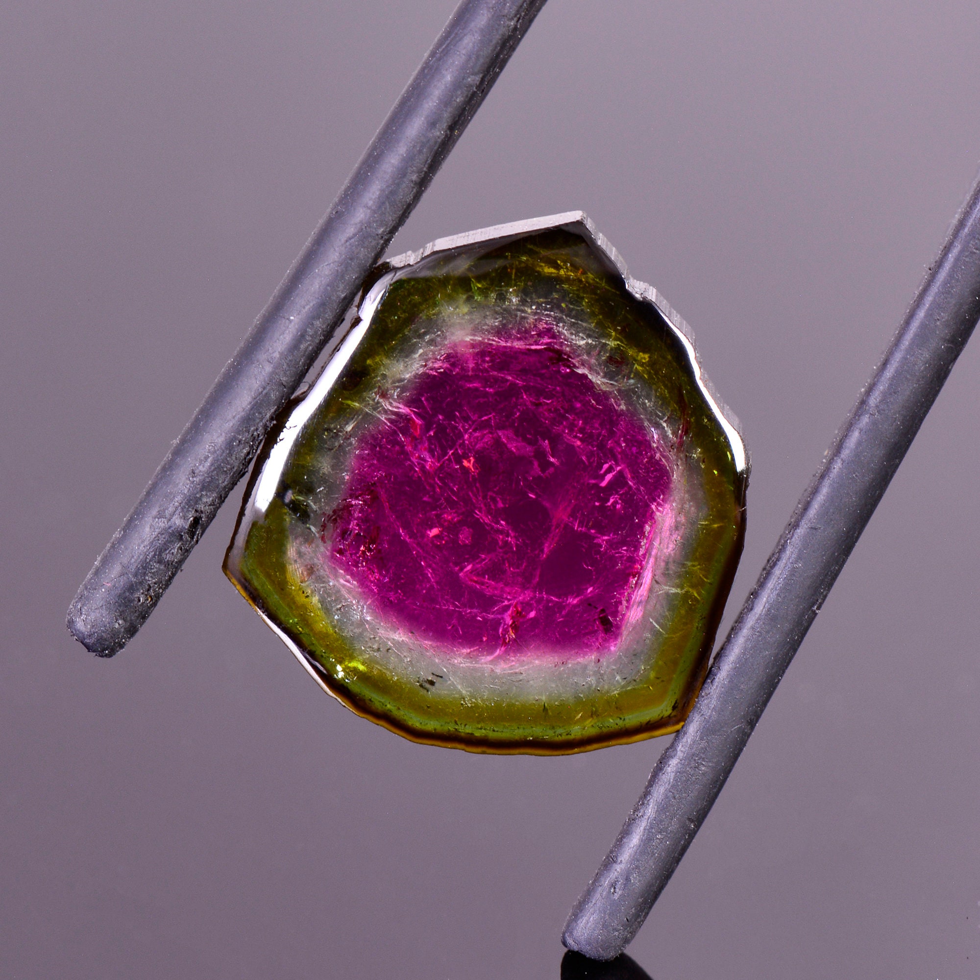 Exceptional Watermelon Tourmaline Gem from Brazil, 10.49 cts., 16 mm