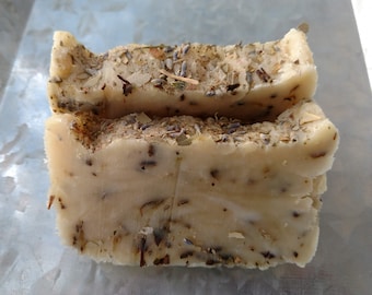 Rosemary, Lavender, and Eucalyptus is a lovely herbal soap that everyone loves.