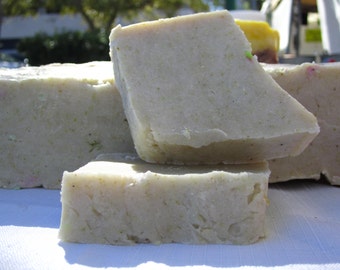 True Grit Soap is a gritty, exfoliating, soap that has the fresh scent of peppermint and birch essentials.