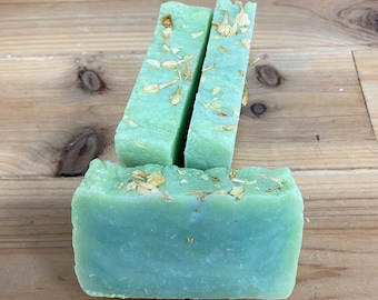 Joy soap is the lovely scent of the lily of the valley flower. The delicate scent of muguet in this soap will bring joy into your life.