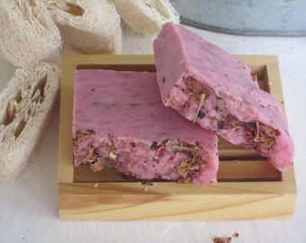 Rose Soap, a classic soap that has the aroma of a dozen freshly cut roses.