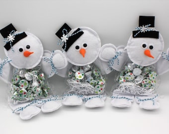 SnowmanTreat Bags (set of 3)
