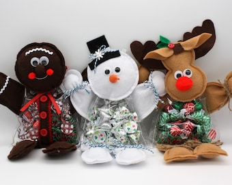 Christmas Friends Treat Bags (set of 3)