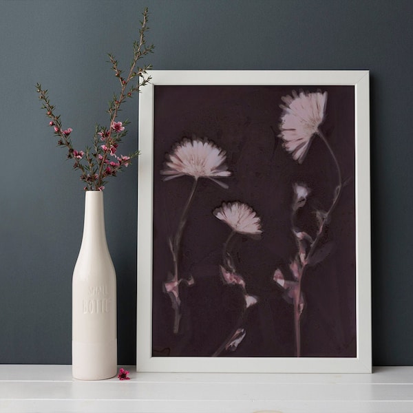 Lumen 1 - Wildflowers - Experimental Fine Art Photography Print