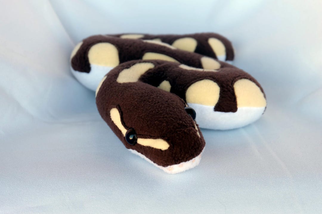 Snuggly Ball Python Plush Pastel Morph - Etsy