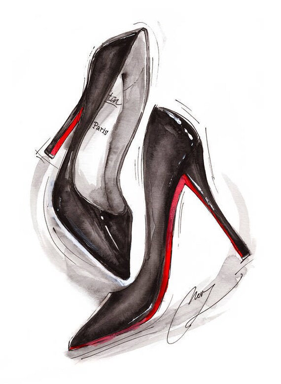 Chaussures de danse CHRISTIAN LOUBOUTIN 39 noir - 12019357