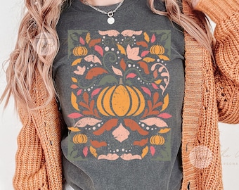 Ready to Press Fall Screen Print Transfer, Heat Transfer for T-Shirts, Hey Pumpkin Spice Latte Pumpkins Graphic Tee Transfers Farm Pumpkin