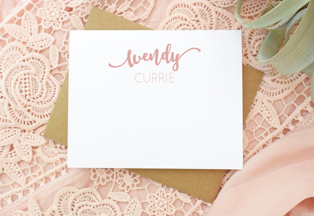 Personalized Stationery, Notecard Set, Stationery Set, Custom Stationery, Personalized