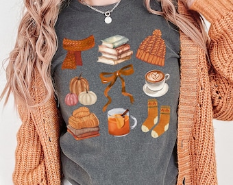 Ready to Press Fall Screen Print Transfer, Heat Transfer for T-Shirts, Pumpkin Spice Football Pumpkins Graphic Tee Transfers Farm Fresh