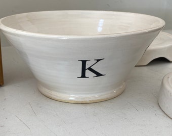 Replica Stoneware K Bowls 10.5"x5" Large In Stock