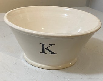 Replica Stoneware K Bowls 10.5"x5" Large In Stock