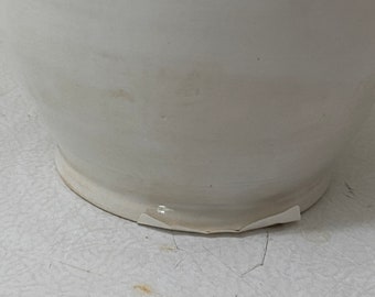 Stoneware Vase 7" Cool White - VASE75\CW0G