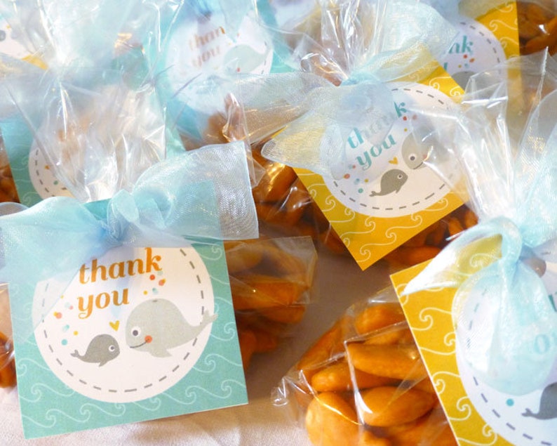 Baby Shower Thank You Tags Printable: Party Favor Tags for - Etsy