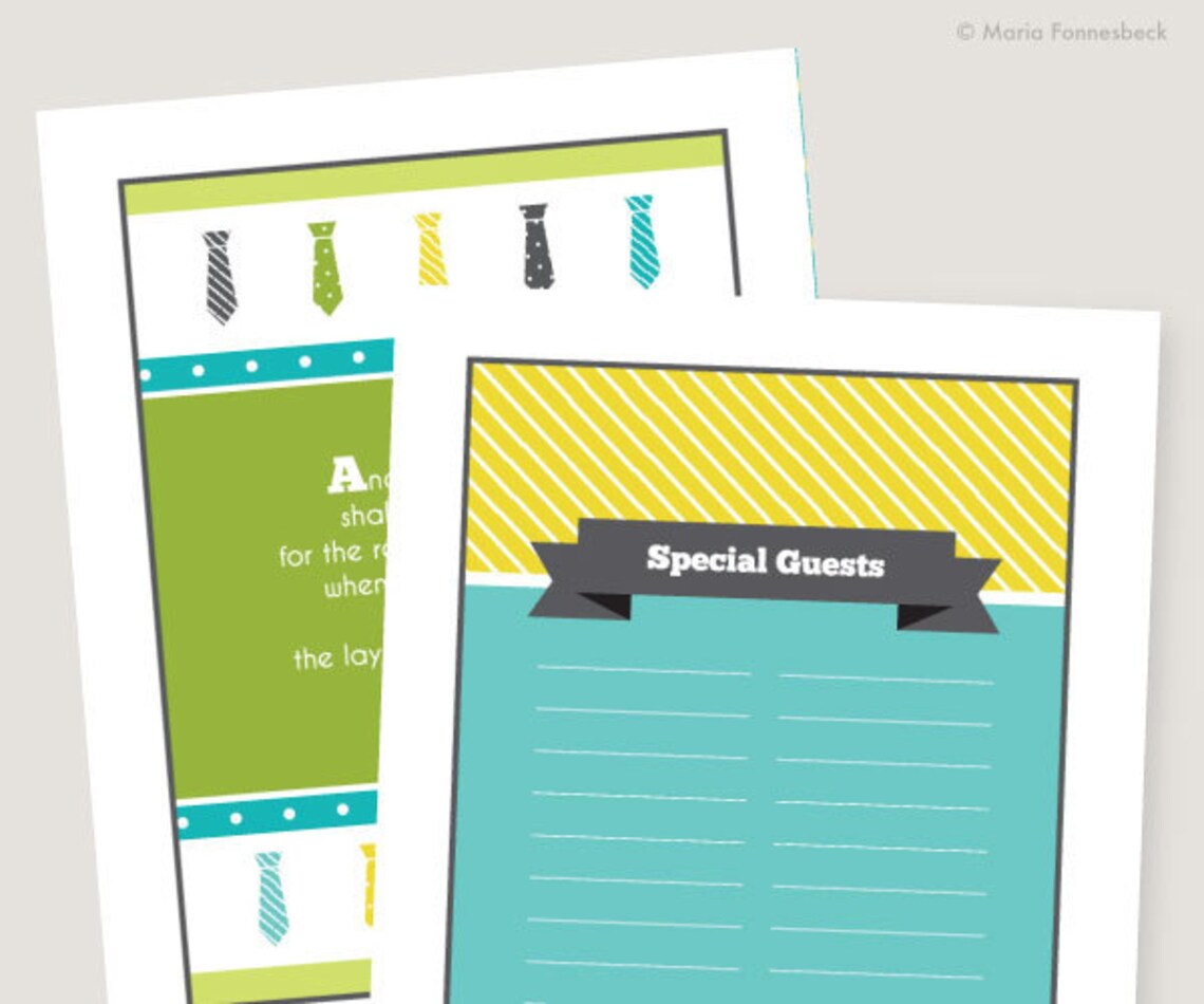 LDS Baptism Memory Book Boy Printables: Instant PDF Download - Etsy