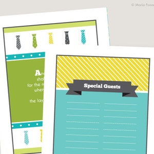 LDS Baptism Memory Book Boy Printables: Instant PDF Download - Bright ...