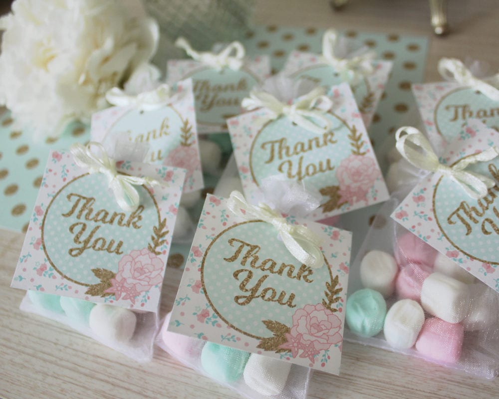 Tea Party Baby Shower Printable Set Decorations: Classic | Etsy